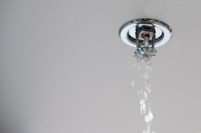 Fire Sprinkler System in Construction